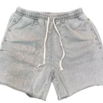 Saint Vanity Terry Shorts Grey