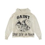 Saint Vanity LLIV Hoodie White