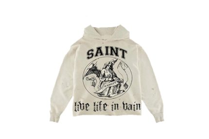 Saint Vanity LLIV Hoodie White