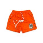 Saint Vanity Logo Nylon Shorts Orange