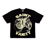 Saint Vanity Griffin Logo Tee “Black/Cream”
