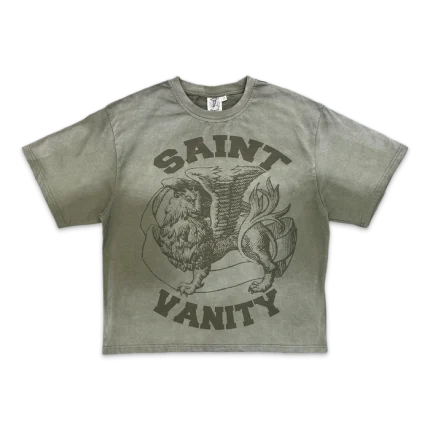 Saint Vanity Griffin Logo Tee “Olive”