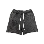 Saint Vanity VVS Logo Shorts “Washed Black”