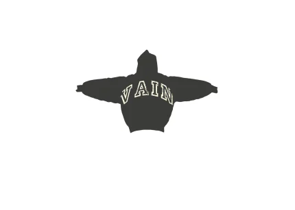 Sanit Vanity Slate Grey Vain Hoodie