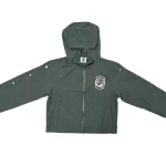 SAINT VANITY ARMY GREEN NYLON JACKET