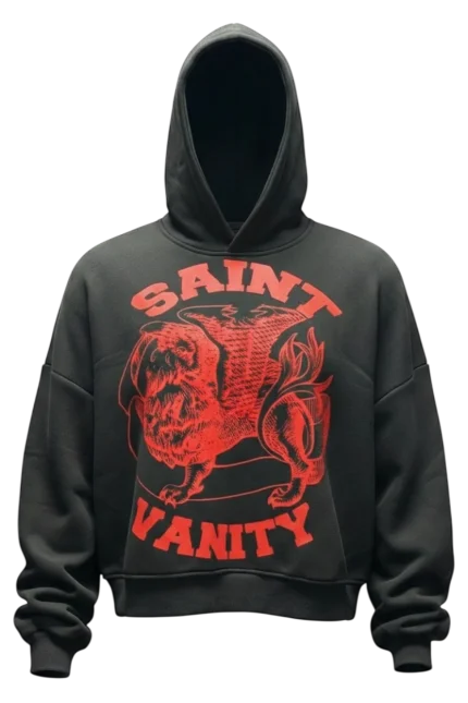 BLACK & RED GRIFFIN HOODIE