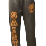 GREY/ BURGUNDY VARSITY SWEATS