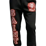 BLACK & RED VARSITY SWEATS