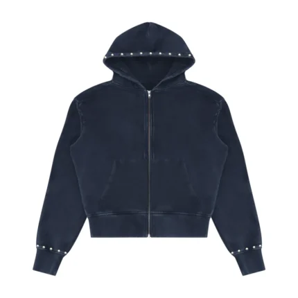 NAVY FRENCH TERRY JACKETS