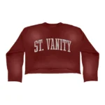 BURGUNDY ASH CREWNECK