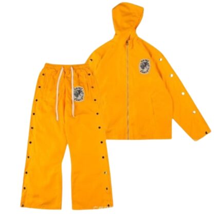 Saint Vanity Nylon Tracksuit Yellow
