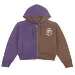 WHAT THE SAINT JACKET PURPLE/BROWN
