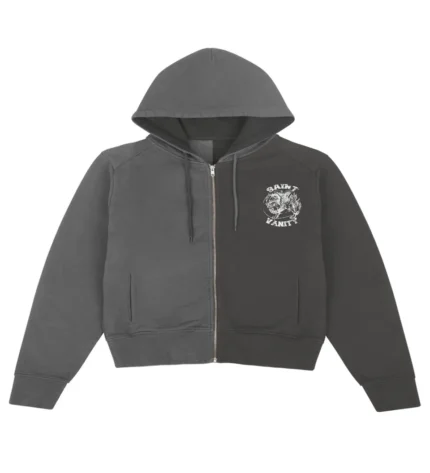 WHAT THE SAINT JACKET GREY/GREY